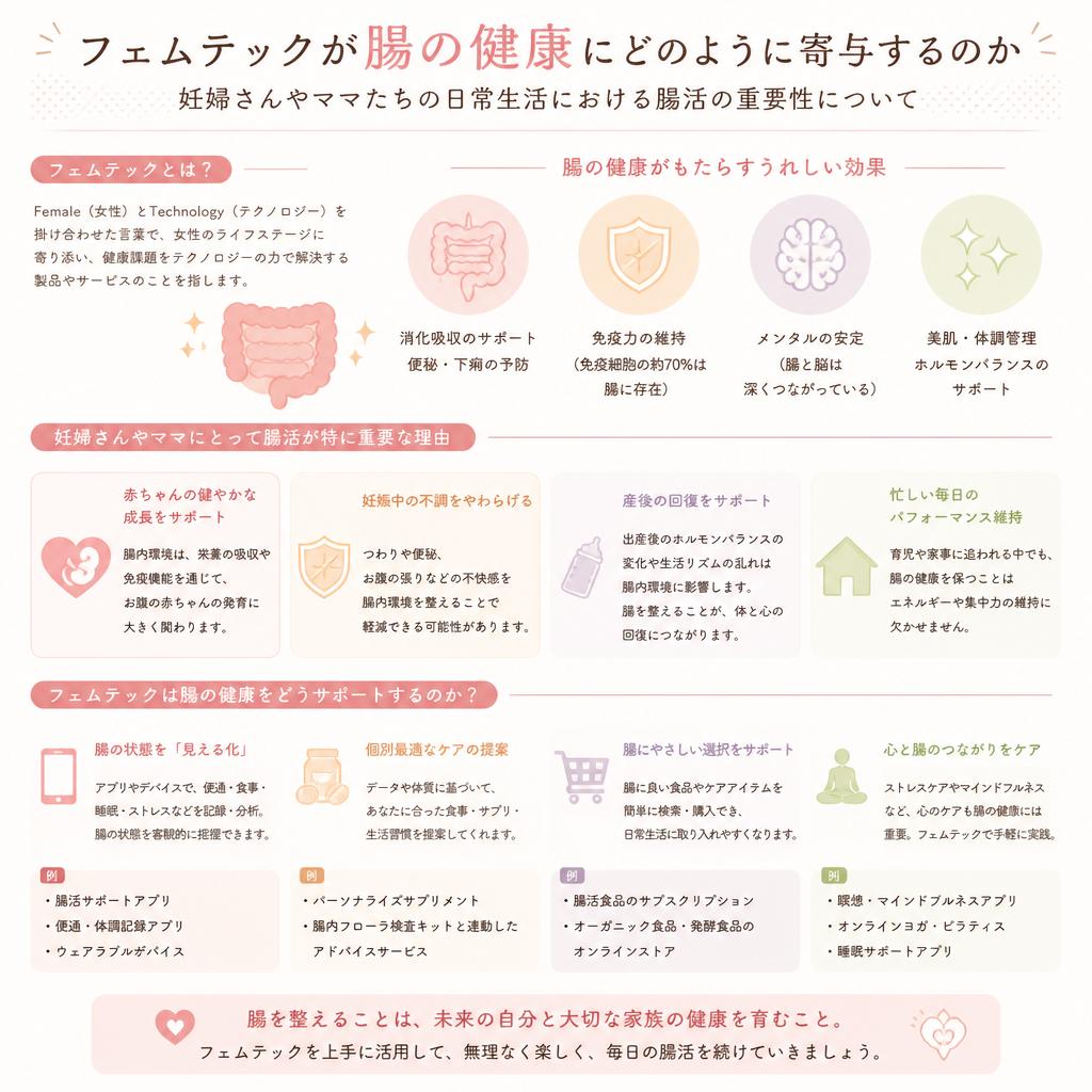 フェムテックと腸の健康