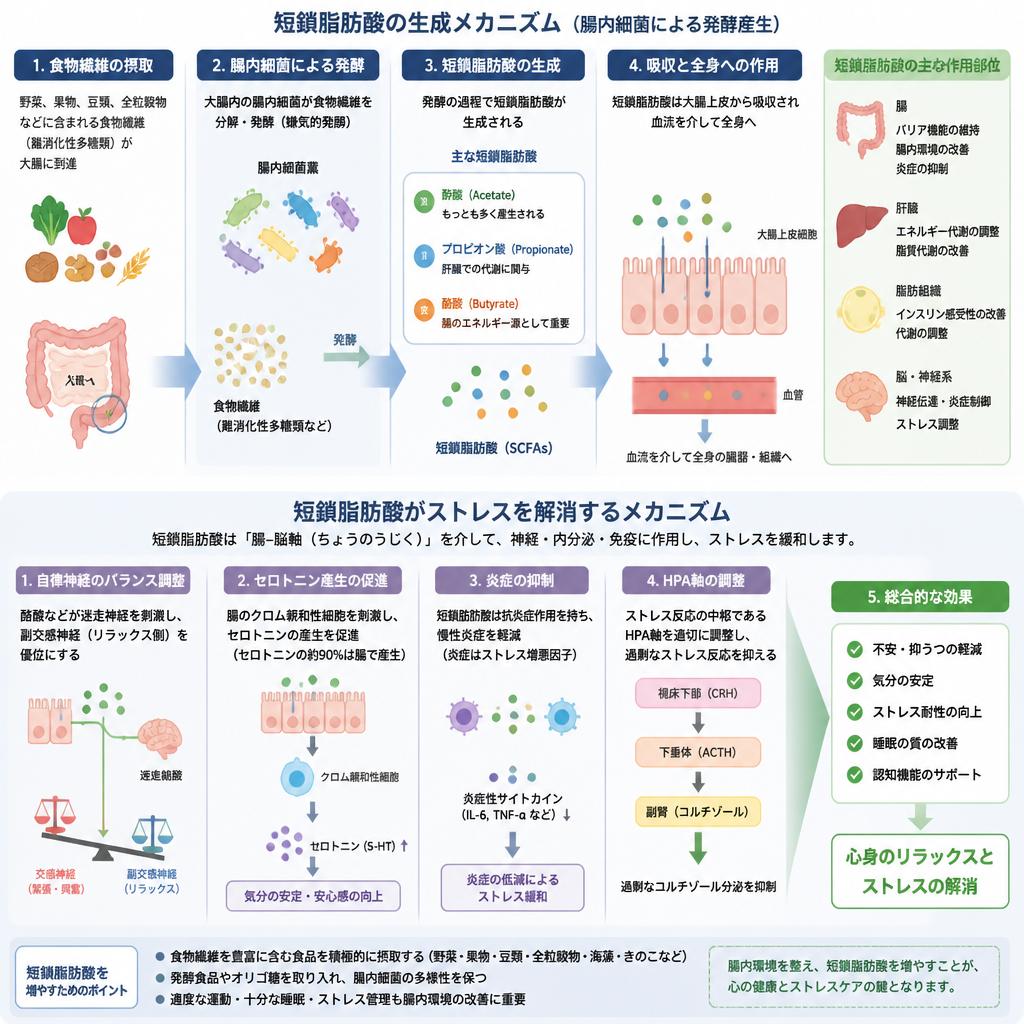 短鎖脂肪酸の魅力とは？