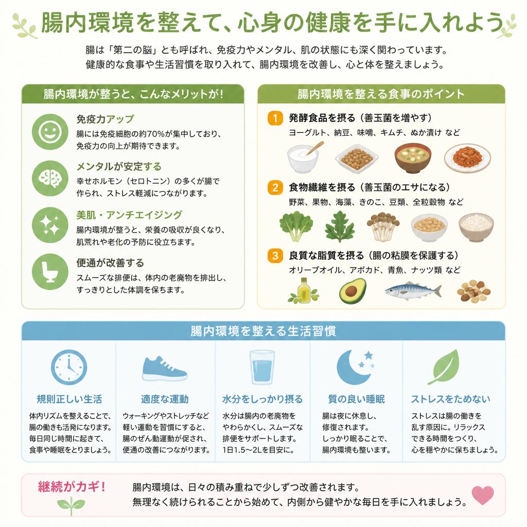 生活習慣の変化がもたらす効果