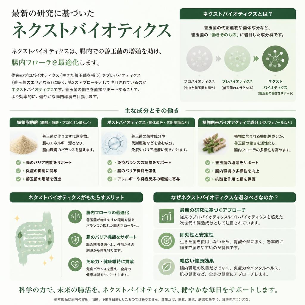ネクストバイオティクスとは？