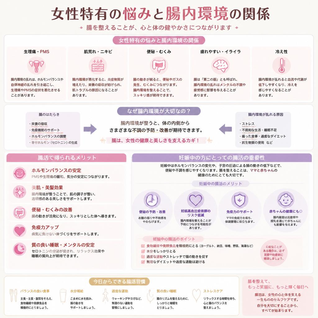 フェムケアと腸内環境の深い関係