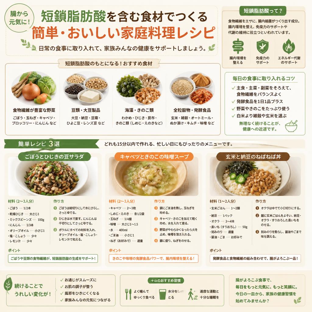 家庭料理で手軽に取り入れる！