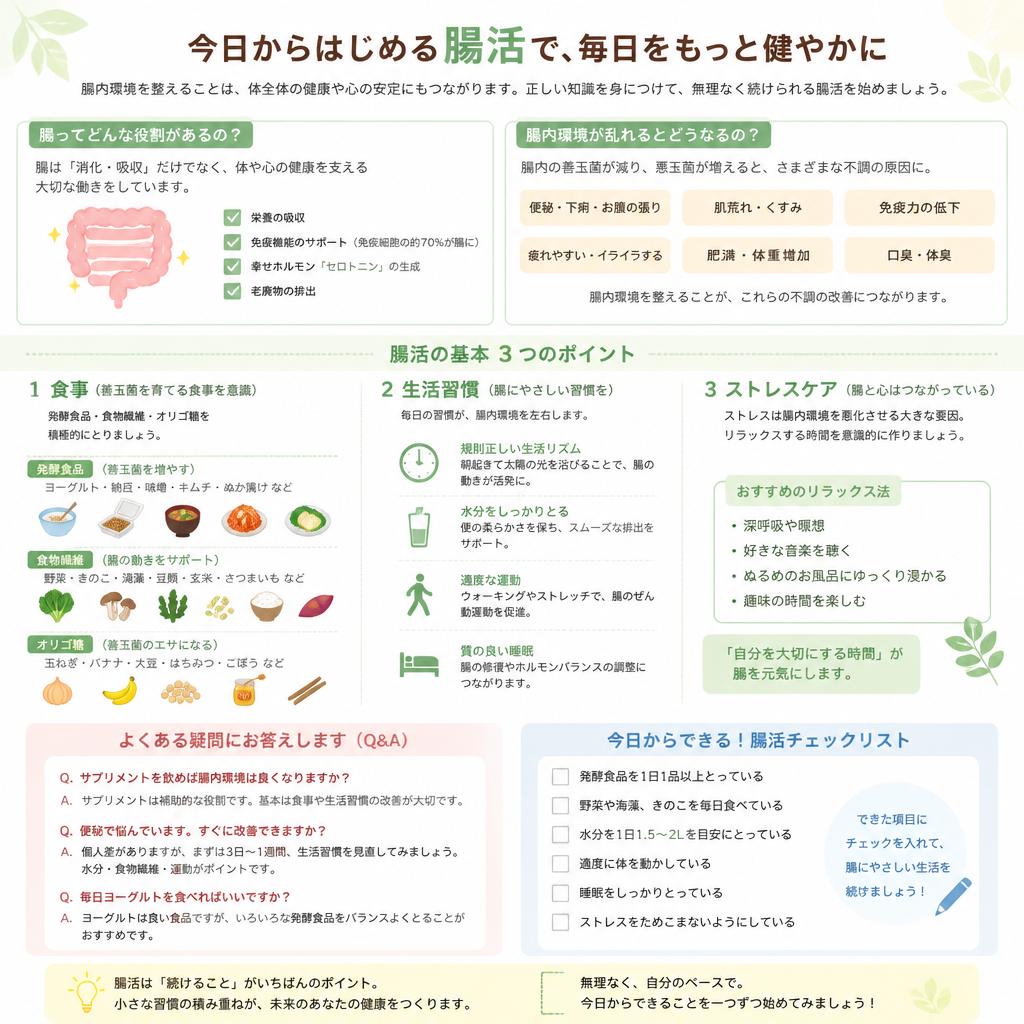 腸活を通じた健康教育