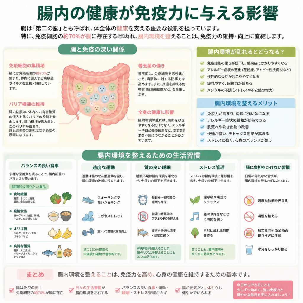 免疫力アップの秘訣