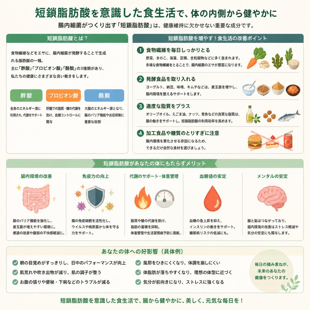 食生活の改善で得られるメリット
