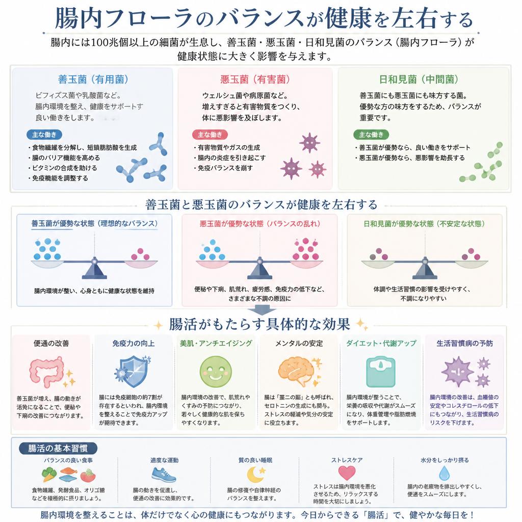 腸内フローラの重要性