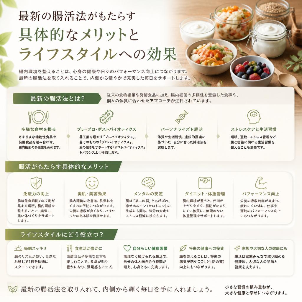 ネクストバイオティクスを取り入れるメリット